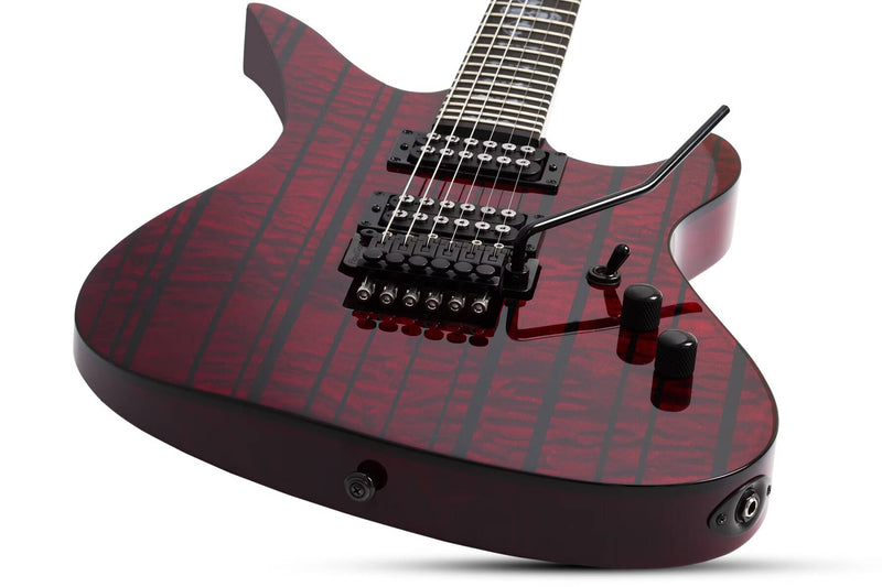 Chargez l'image dans la visionneuse de la galerie, Guitare électrique Synyster Standard Plus, rouge profond transparent (pas d’étui)