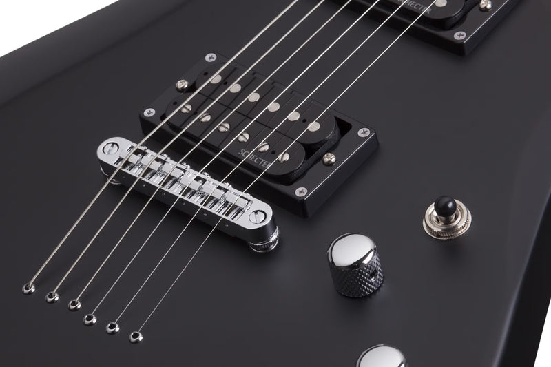 Chargez l'image dans la visionneuse de la galerie, Guitare électrique C-6 Deluxe gauchère- Noir Satiné