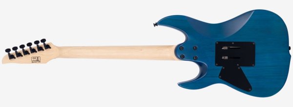 Chargez l'image dans la visionneuse de la galerie, Guitare Électrique Larry Carlton X5, Satin Bleu Transparent (pas d’étui)