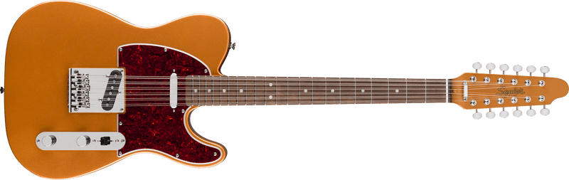 Chargez l'image dans la visionneuse de la galerie, Paranormal Troy Van Leeuwen Telecaster® XII, touche en laurier, plaque de protection écaille de tortue, cuivre
