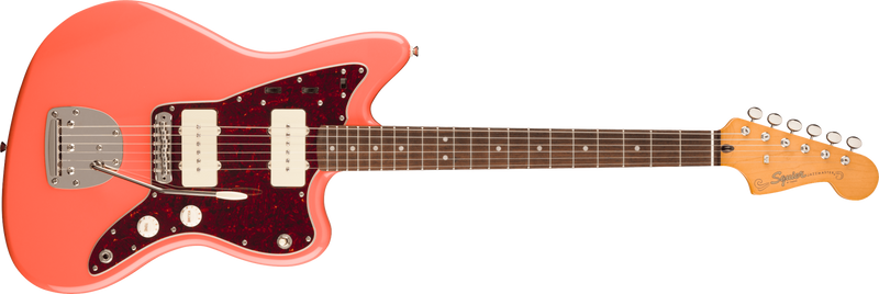 Chargez l'image dans la visionneuse de la galerie, Jazzmaster® Classic Vibe™ années 60, touche en laurier, plaque de protection écaille de tortue, corail de Tahiti