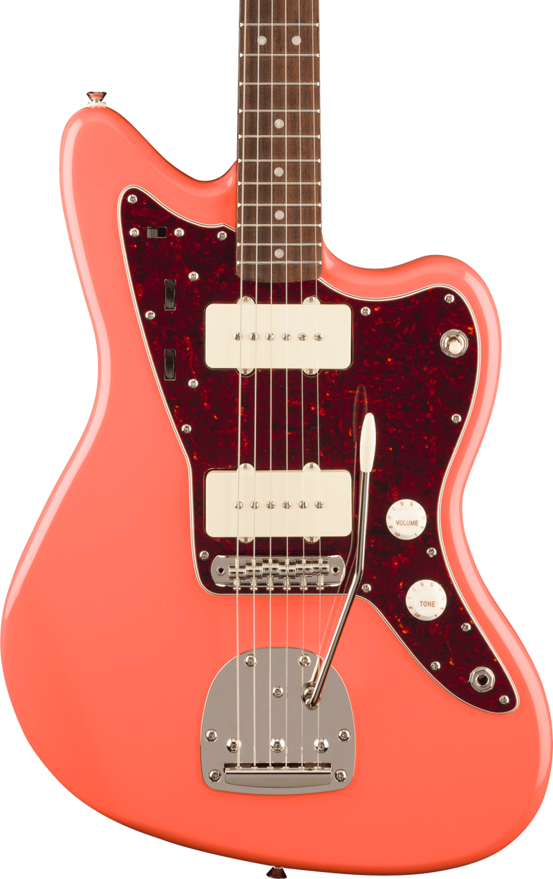 Chargez l'image dans la visionneuse de la galerie, Jazzmaster® Classic Vibe™ années 60, touche en laurier, plaque de protection écaille de tortue, corail de Tahiti