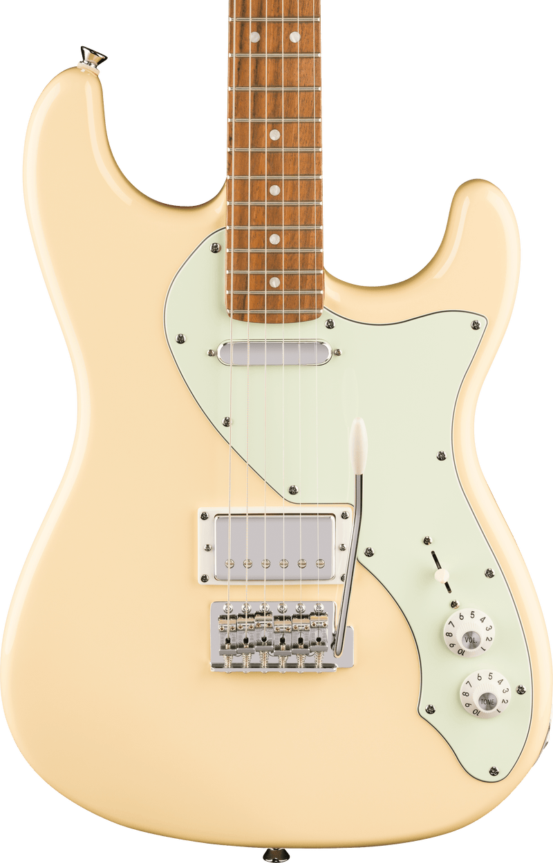 Chargez l'image dans la visionneuse de la galerie, Stratocaster® Deluxe Paranormal, touche en laurier, plaque de protection menthe, blanc vintage
