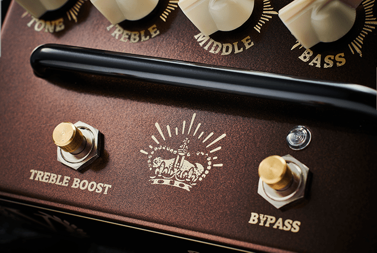 Load image into gallery viewer, Préamplificateur lampes format pédale THE COPPER