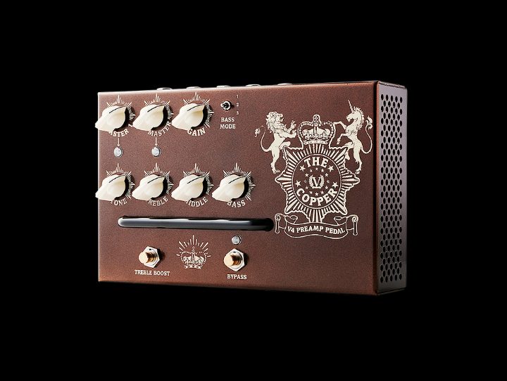 Load image into gallery viewer, Préamplificateur lampes format pédale THE COPPER