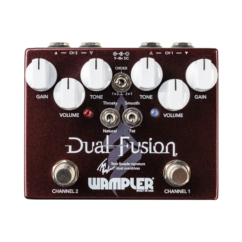 Load image into gallery viewer, Pédale d'overdrive double Tom Quayle "Dual Fusion"
