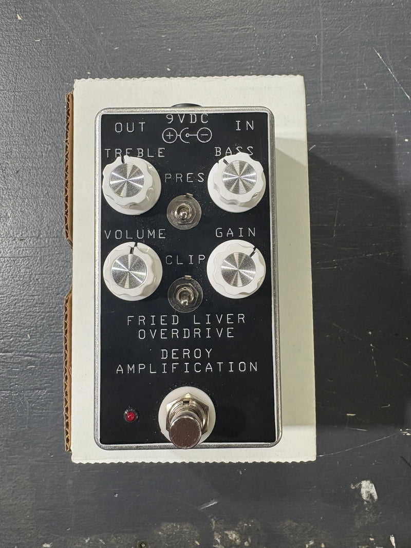 Load image into gallery viewer, Pédale d'overdrive transparent "Fried Liver"