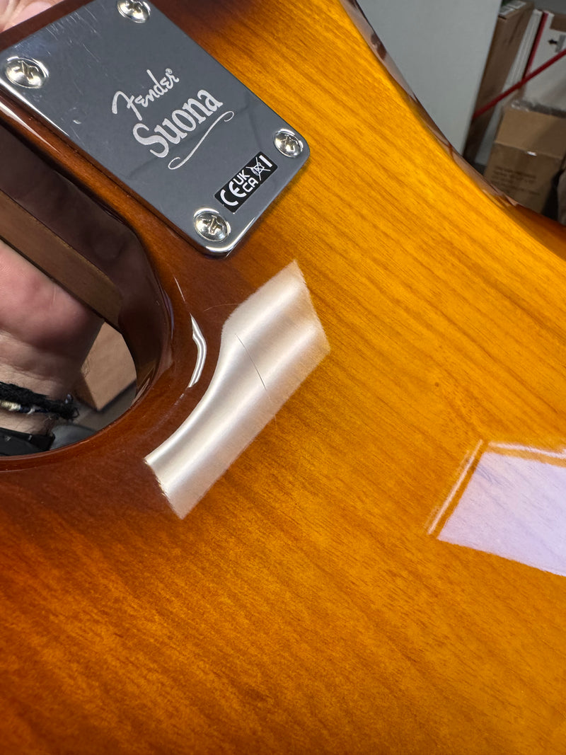 Load image into gallery viewer, Usagé basse électrique 4 cordes édition limitée "Suona Jazz Bass® Thinline"