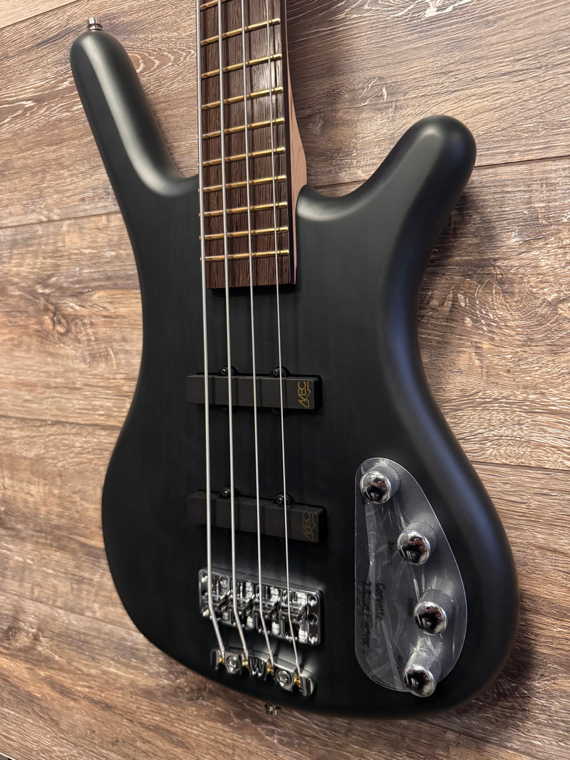 Chargez l'image dans la visionneuse de la galerie, Warwick RockBass Corvette Basic,4 cordes, vert foncé Transparent,avec étui souple