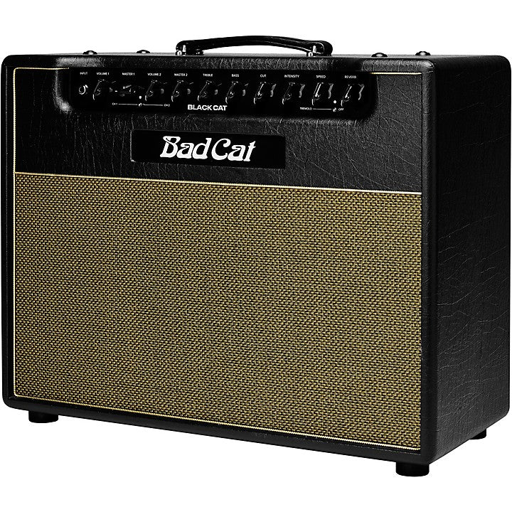 Chargez l'image dans la visionneuse de la galerie, Amplificateur de guitare "Black Cat Combo 1x12" - 20w