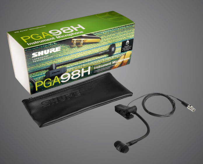 Chargez l'image dans la visionneuse de la galerie, Microphone pour cuivre à condensateur cardioïde à pince PGA98H (pour sans fil )