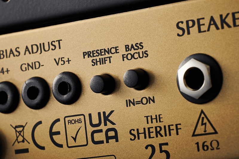 Load image into gallery viewer, “SHERIFF 25 HEAD” 25W guitar amplifier