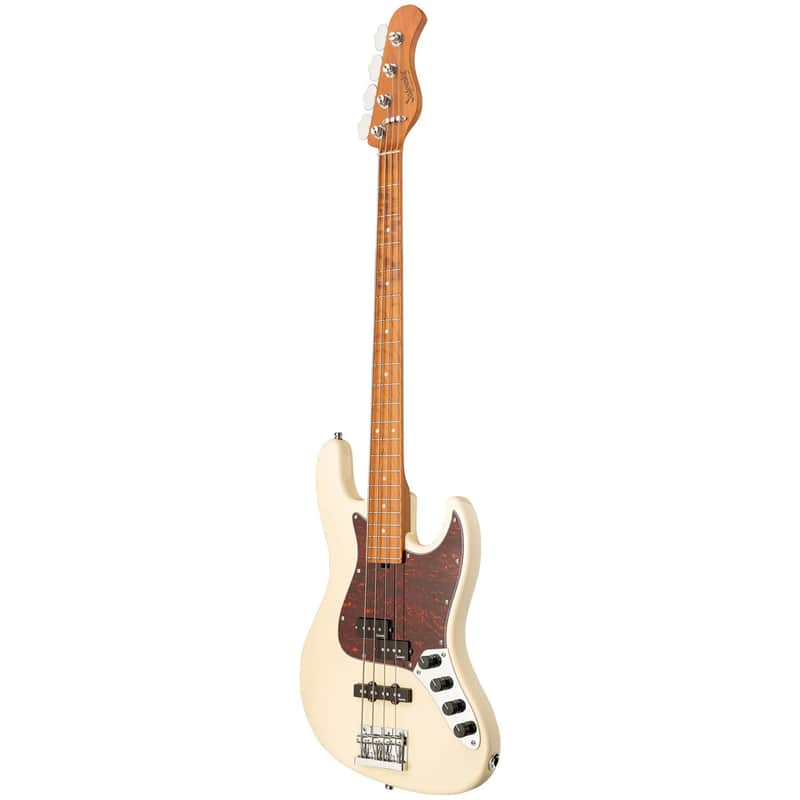 Load image into gallery viewer, Basse Sadowsky MetroExpress 21-Fret Hybrid P/J Bass,4 cordes,touche Pau Ferro, fini:”Solid Olympic White High Polish’ avec étui