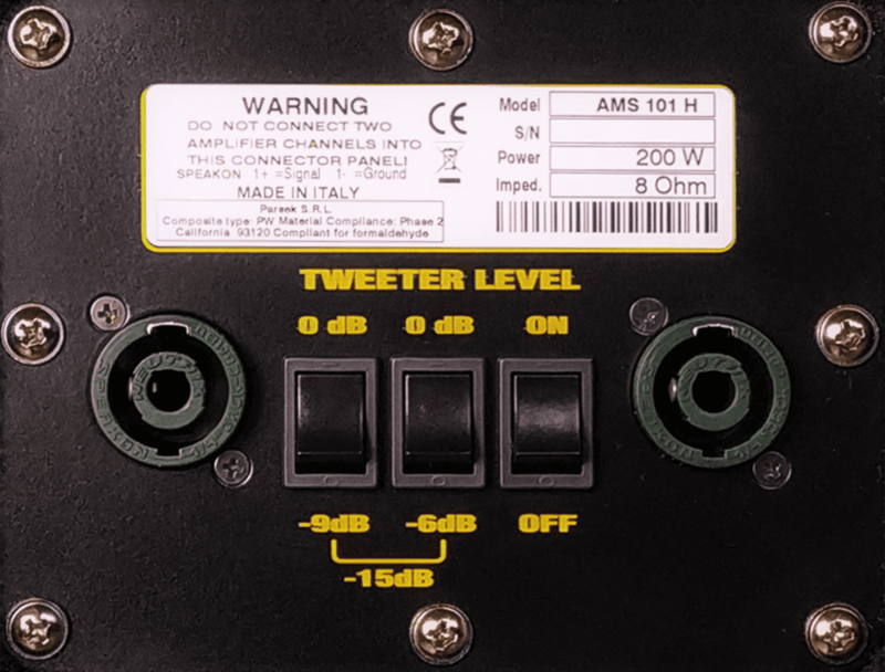 Chargez l'image dans la visionneuse de la galerie, Cabinet AMS 1X10" avec tweeter