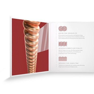 Chargez l'image dans la visionneuse de la galerie, Cordes D'Addario XSAPB1353 XS Phosphor Bronze pour guitare acoustique, Hybrid Light, 13 - 53 - Drummond Musique