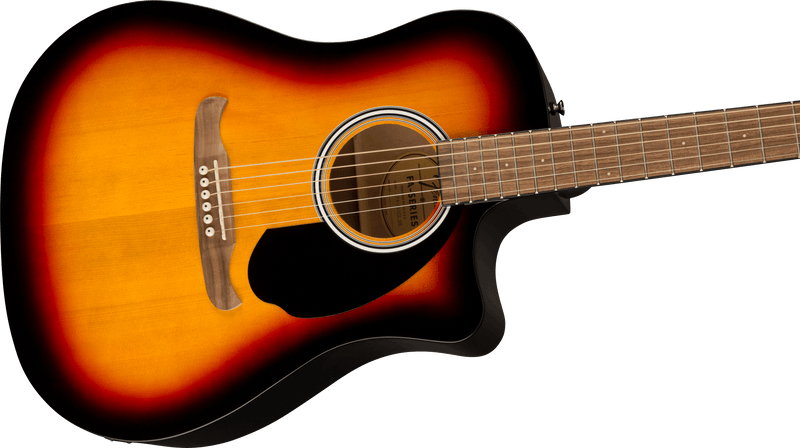 Load image into gallery viewer, Guitare acoustique, FA - 125CE DREADNOUGHT, Touche en noyer, fini Sunburst - Drummond Musique