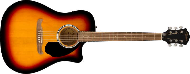 Load image into gallery viewer, Guitare acoustique, FA - 125CE DREADNOUGHT, Touche en noyer, fini Sunburst - Drummond Musique