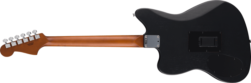 Load image into gallery viewer, Guitare acoustique/électrique, ACOUSTASONIC® STANDARD JAZZMASTER® - Noir (pas d’étui) - Drummond Musique