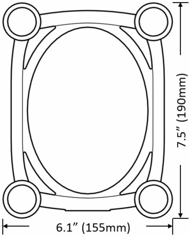 Load image into gallery viewer, ISO - 155, Support d’isolation acoustique, inclinable pour haut - parleur de référence (paire) - Drummond Musique