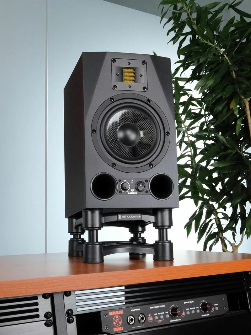 Load image into gallery viewer, ISO - 155, Support d’isolation acoustique, inclinable pour haut - parleur de référence (paire) - Drummond Musique