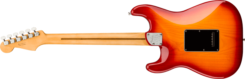 Load image into gallery viewer, Electric guitar, "Ultra Luxe Stratocaster", maple fingerboard, SSS, "plasma red burst", hard case