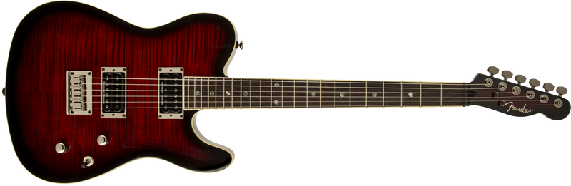 Load image into gallery viewer, FENDER / 026-2004-561 / Special Edition Custom Telecaster FMT HH- Black Cherry Burst (no case)