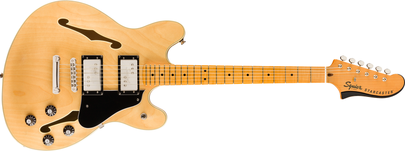 Chargez l'image dans la visionneuse de la galerie, Guitare électrique, Classic Vibe Starcaster(semi-hollow)touche en érable -Couleur Naturel