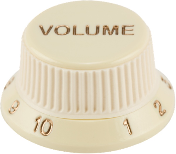 Load image into gallery viewer, "Stratocaster" Soft Touch Buttons, Aged White