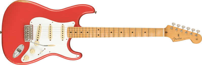 Load image into gallery viewer, FENDER / 014-9972-340 / Vintera Road Worn '50 Stratocaster, maple fingerboard, Fiesta Red finish