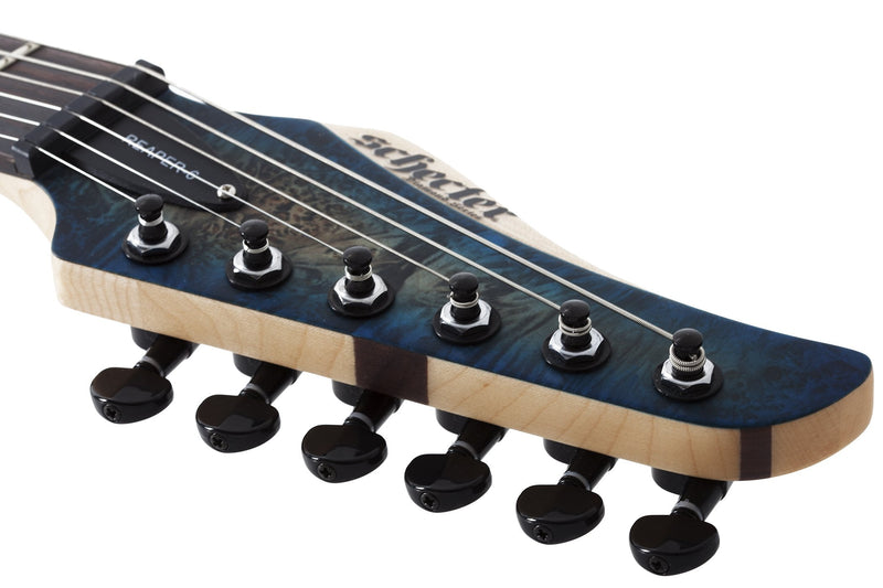 Chargez l'image dans la visionneuse de la galerie, Guitare électrique, Modèle “Reaper-6”, 24 frettes avec un fini “Satin Sky Burst”