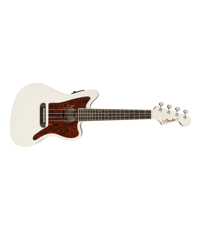 Load image into gallery viewer, FENDER / 097-1653-005 / Fullertone Jazzmaster Ukulele, Olympic White finish