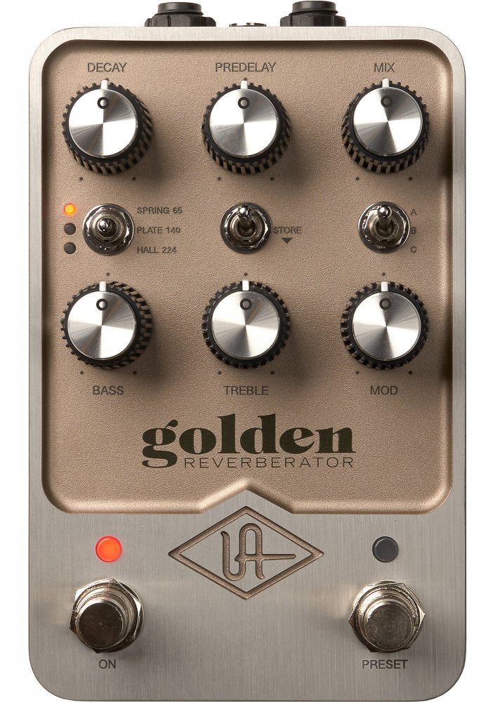 Load image into gallery viewer, UNIVERSAL AUDIO / Golden Reverberator Stereo reverb pedal