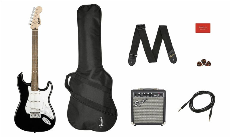 Chargez l'image dans la visionneuse de la galerie, Guitare électrique, Affinity HSS Strat Fender G-DEC jr. (Black)