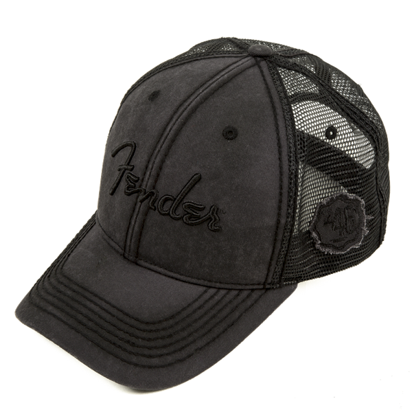 Load image into gallery viewer, Casquette de camionneur "Fender Blackout" taille unique