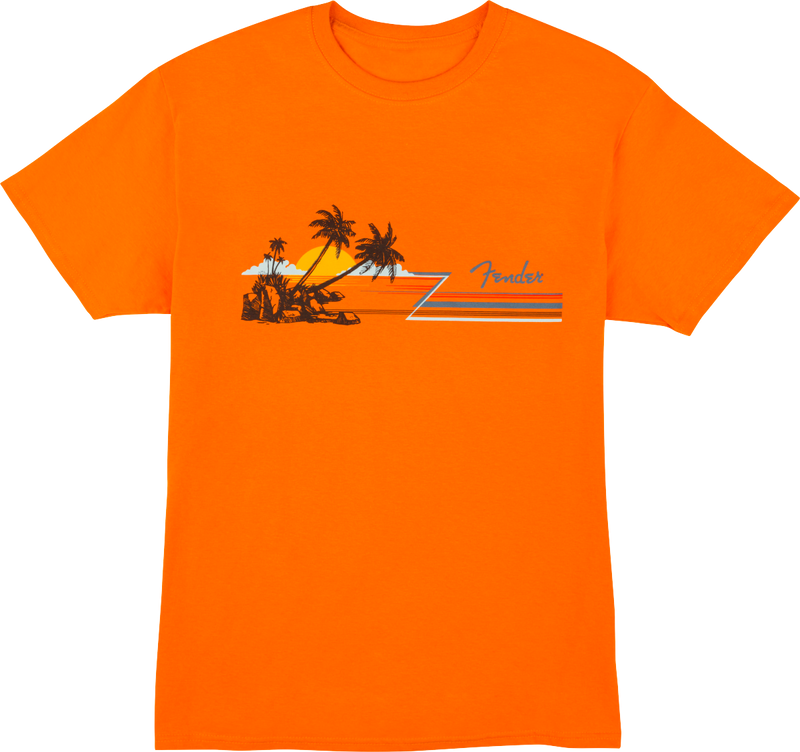 Load image into gallery viewer, Chandail petit unisexe Fender "Hang Loose" orange