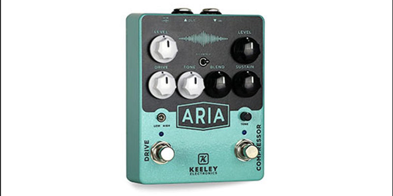Load image into gallery viewer, Aria / Keeley Aria Compressor and Overdrive pedal