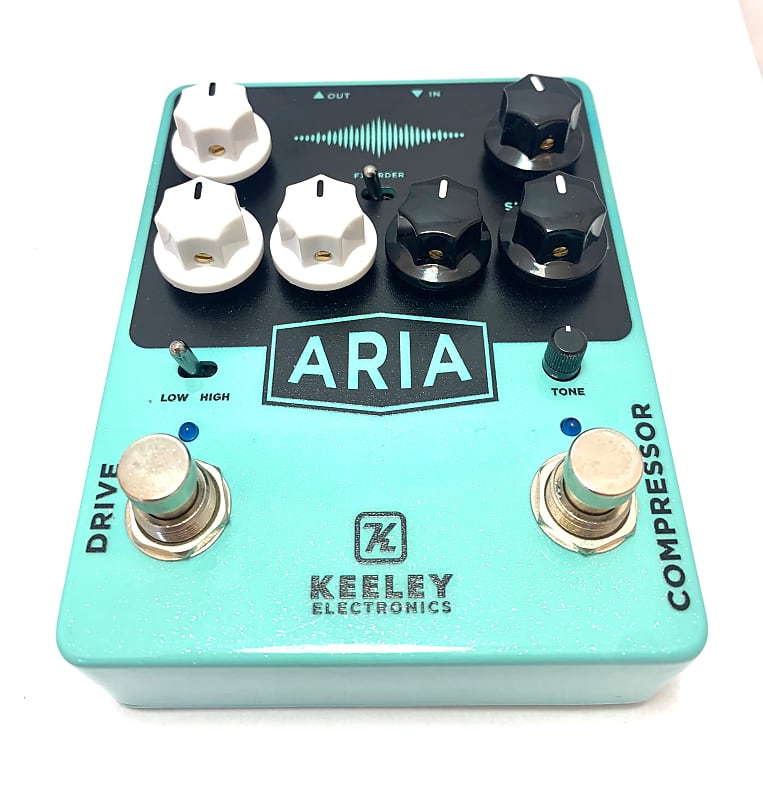 Load image into gallery viewer, Aria / Keeley Aria Compressor and Overdrive pedal