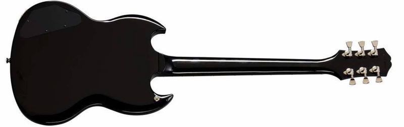 Load image into gallery viewer, SG Modern Figured Electric Guitar - "Trans Black Fade"