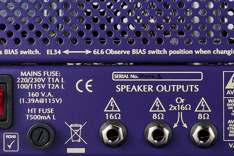 Load image into gallery viewer, “V40 DP HEAD” 40W guitar amplifier