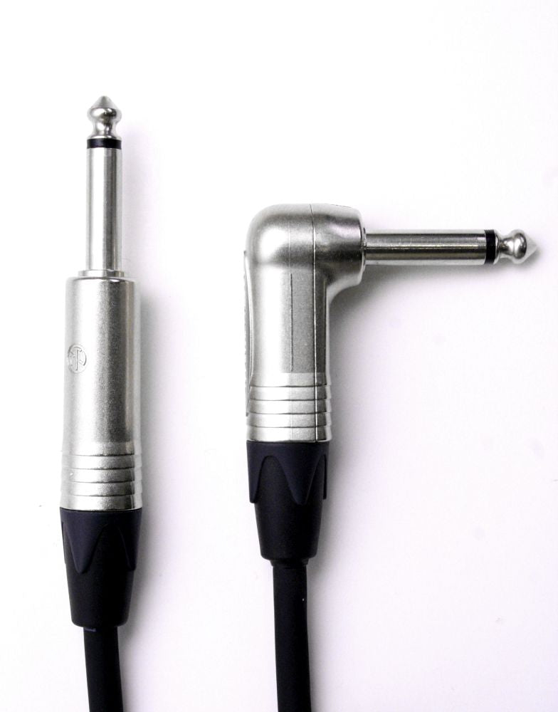 Chargez l'image dans la visionneuse de la galerie, Câble Instrument 6 pied avec 1/4 droit et 1/4 90 degré.