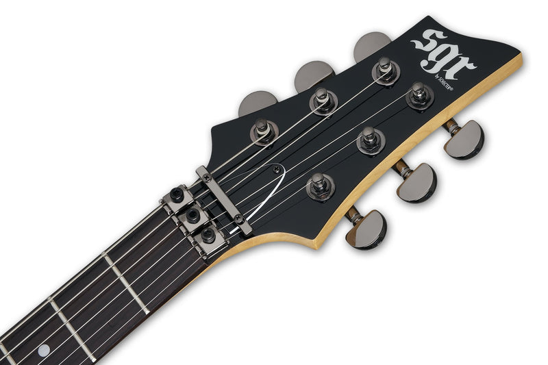 Chargez l'image dans la visionneuse de la galerie, Guitare Électrique 24 frettes avec FloydRose, modèle “C-1-fr-SGR-red” avec pick up sgr et Gigbag