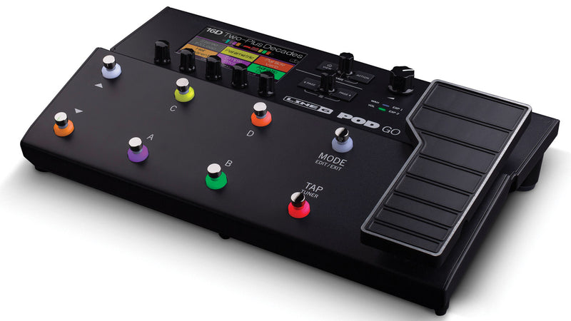 Load image into gallery viewer, LINE 6 / POD GO WL / multi effects pedalboard for electric guitar with wireless system included