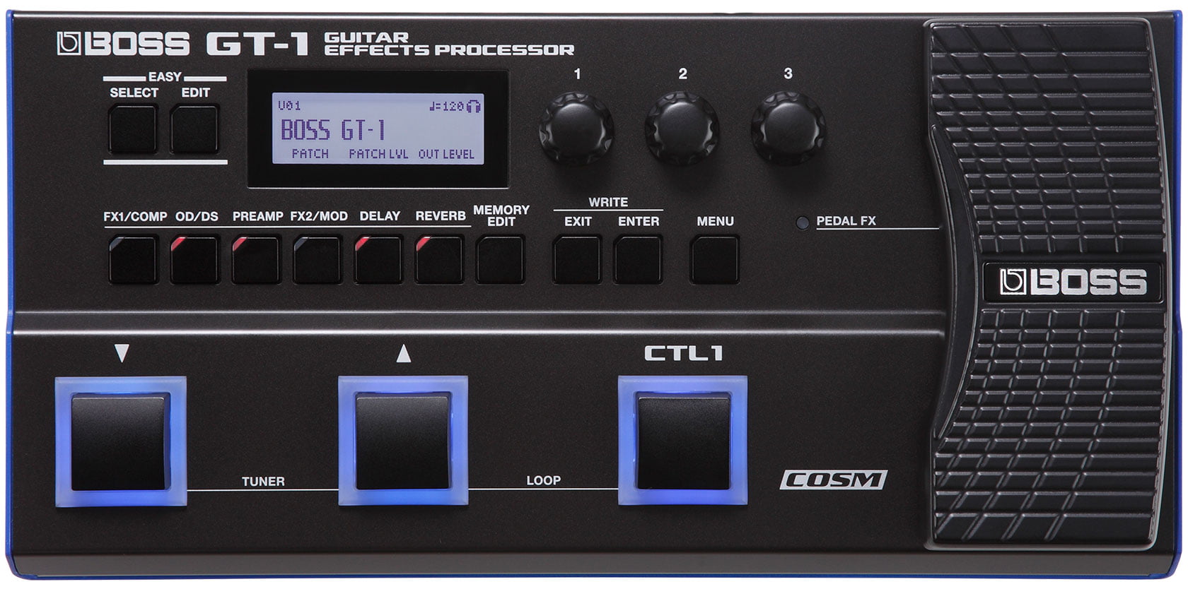 BOSS GT1(user_dae91487） Pédale multi-effets 