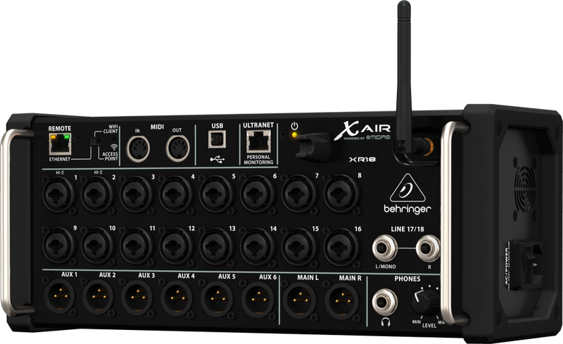 Chargez l'image dans la visionneuse de la galerie, Console de mixage à 18 canaux et 12-Bus