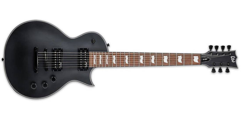 Load image into gallery viewer, LTD / LEC257BLKS / 7-string Eclipse series electric guitar, matte black finish