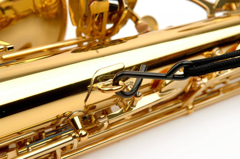 Load image into gallery viewer, Padded tenor/baritone saxophone strap