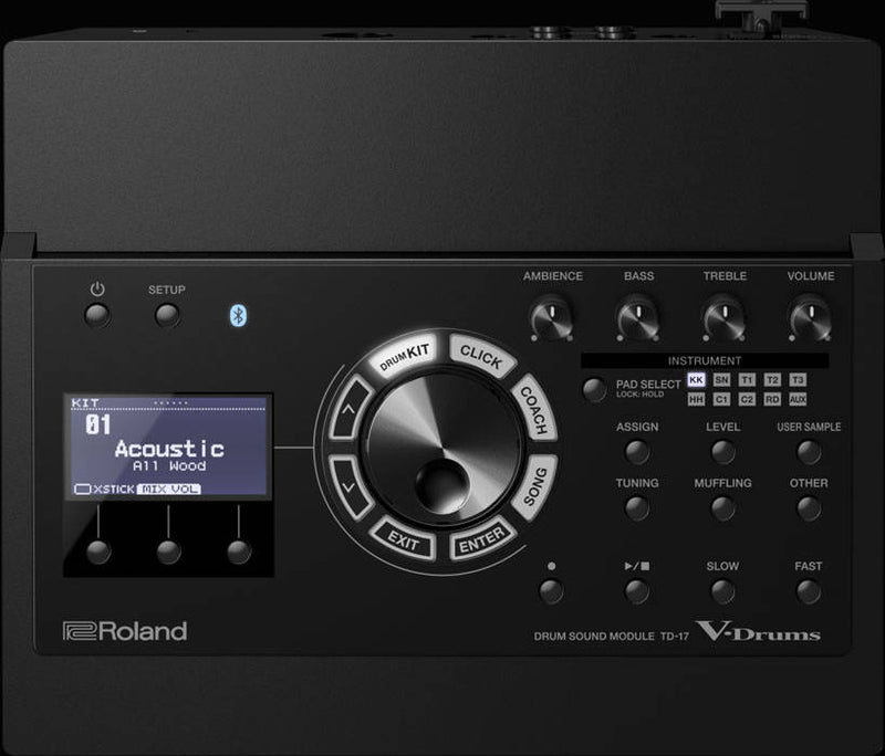 Chargez l'image dans la visionneuse de la galerie, V-Drums batterie avec support MDS-COM