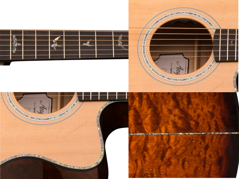 Load image into gallery viewer, Electro-acoustic guitar "SE A55E Angeles"