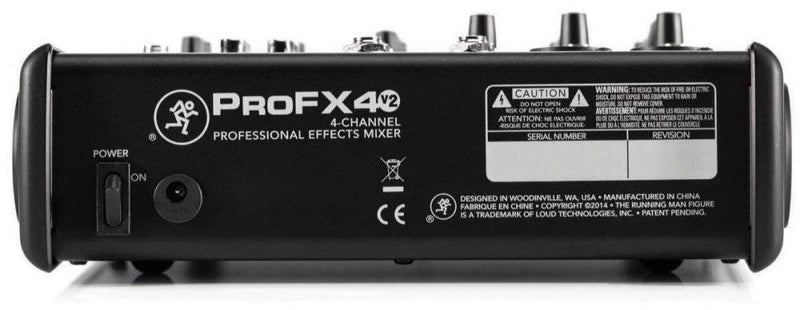 Chargez l'image dans la visionneuse de la galerie, Console de mixage professionnel avec effets 4 canaux