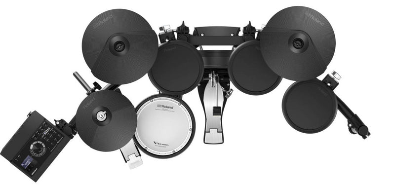 Chargez l'image dans la visionneuse de la galerie, V-Drums batterie avec support MDS-COM